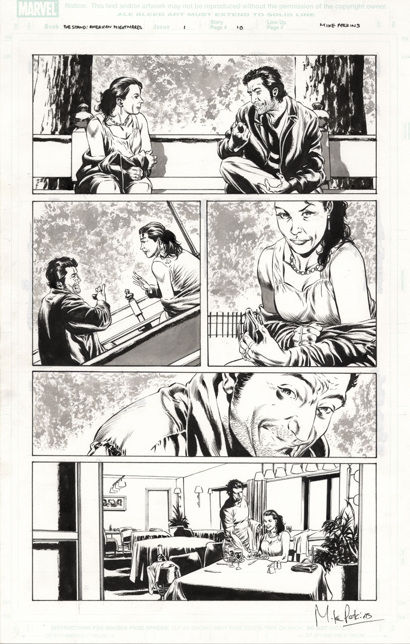 The Stand: American Nightmares #1 p.10 - 1st Rita Blackmoor scene!