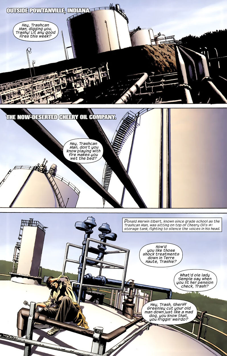 The Stand: American Nightmares #2 p.09 - 1st App. Trashcan Man!