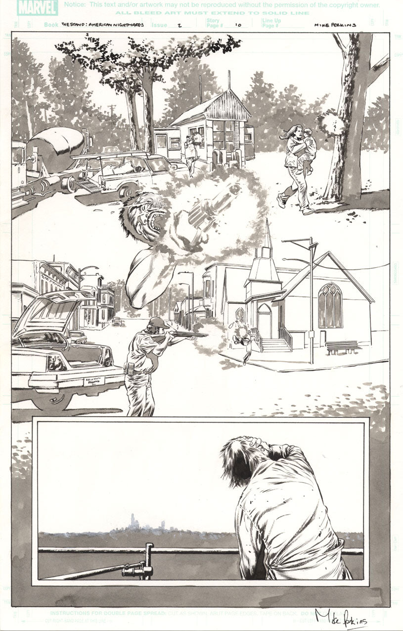 The Stand: American Nightmares #2 p.10 - 1st App. Trashcan Man!