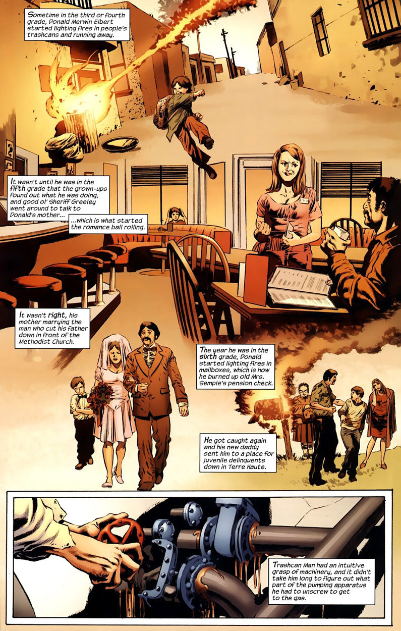 The Stand: American Nightmares #2 p.11 - 1st App. Trashcan Man!