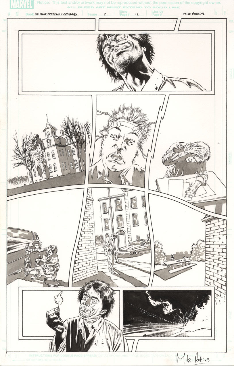 The Stand: American Nightmares #2 p.12 - 1st App. Trashcan Man!