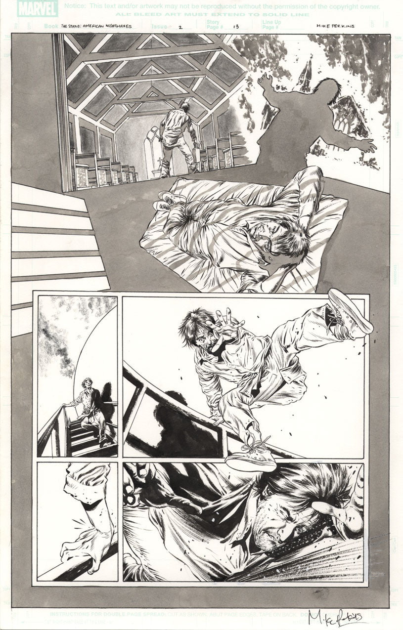 The Stand: American Nightmares #2 p.13 - 1st App. Trashcan Man!