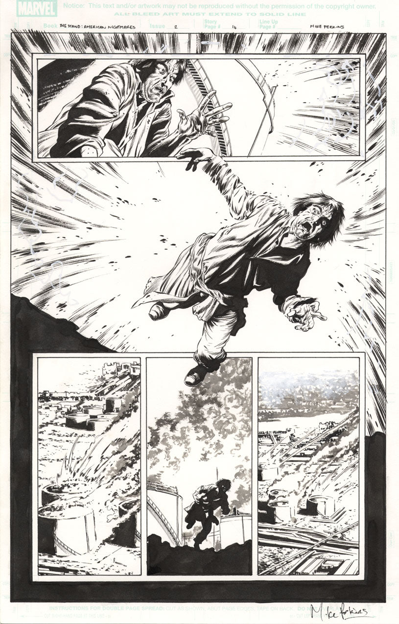 The Stand: American Nightmares #2 p.14 - 1st App. Trashcan Man!