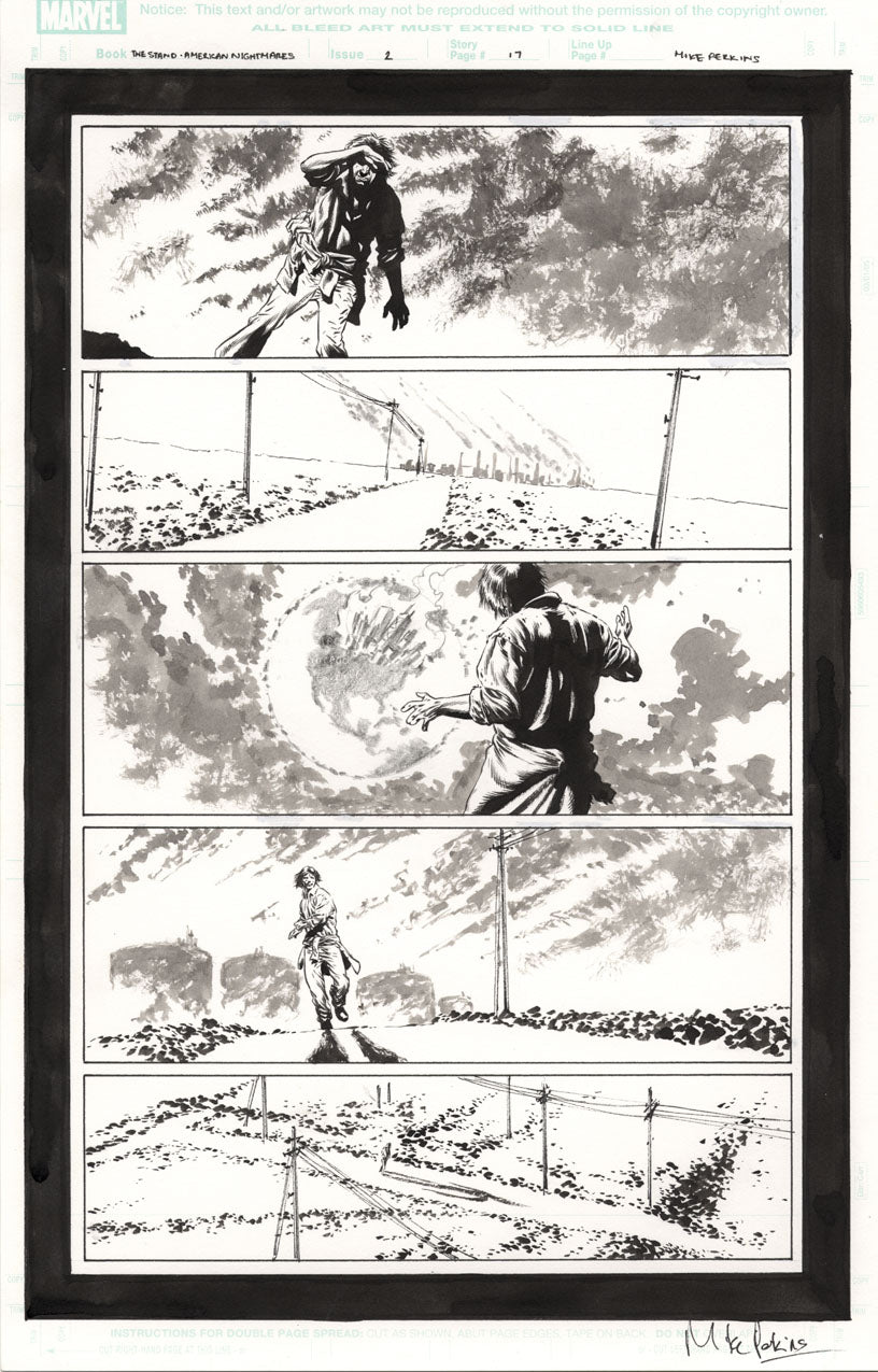 The Stand: American Nightmares #2 p.17 - 1st App. Trashcan Man!