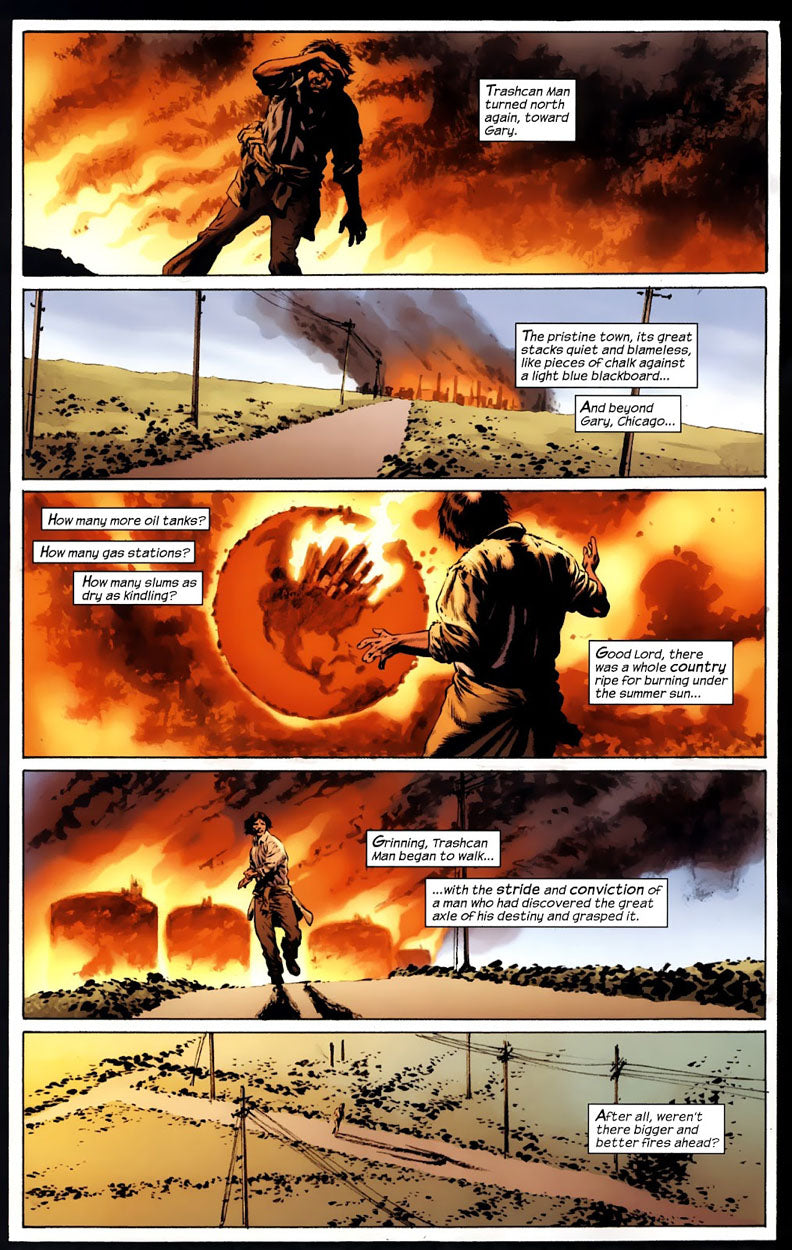 The Stand: American Nightmares #2 p.17 - 1st App. Trashcan Man!