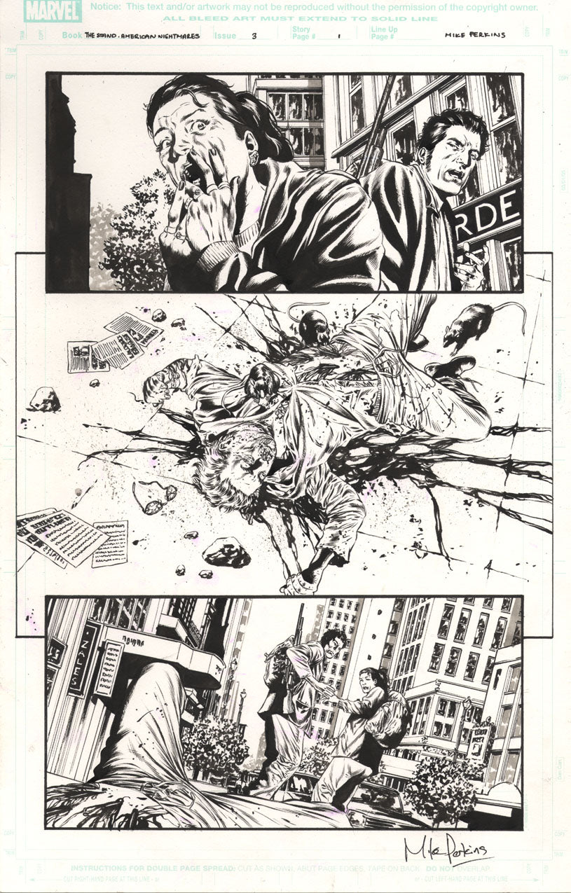 The Stand: American Nightmares #3 p.01 - Lincoln Tunnel Issue!