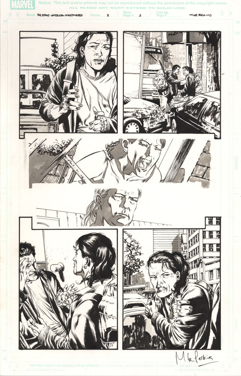 The Stand: American Nightmares #3 p.05 - Lincoln Tunnel Issue!