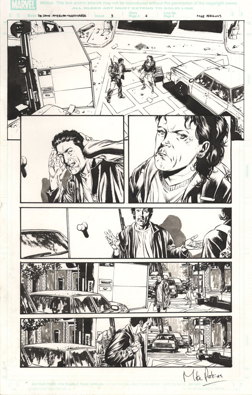 The Stand: American Nightmares #3 p.06 - Lincoln Tunnel Issue!