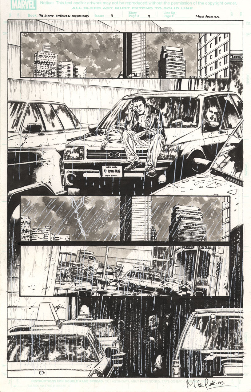 The Stand: American Nightmares #3 p.09 - Lincoln Tunnel Issue!