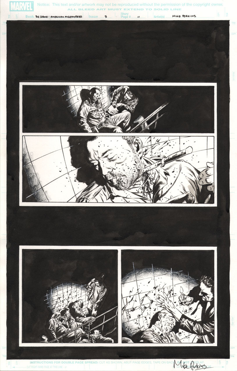 The Stand: American Nightmares #3 p.11 - Lincoln Tunnel Issue!