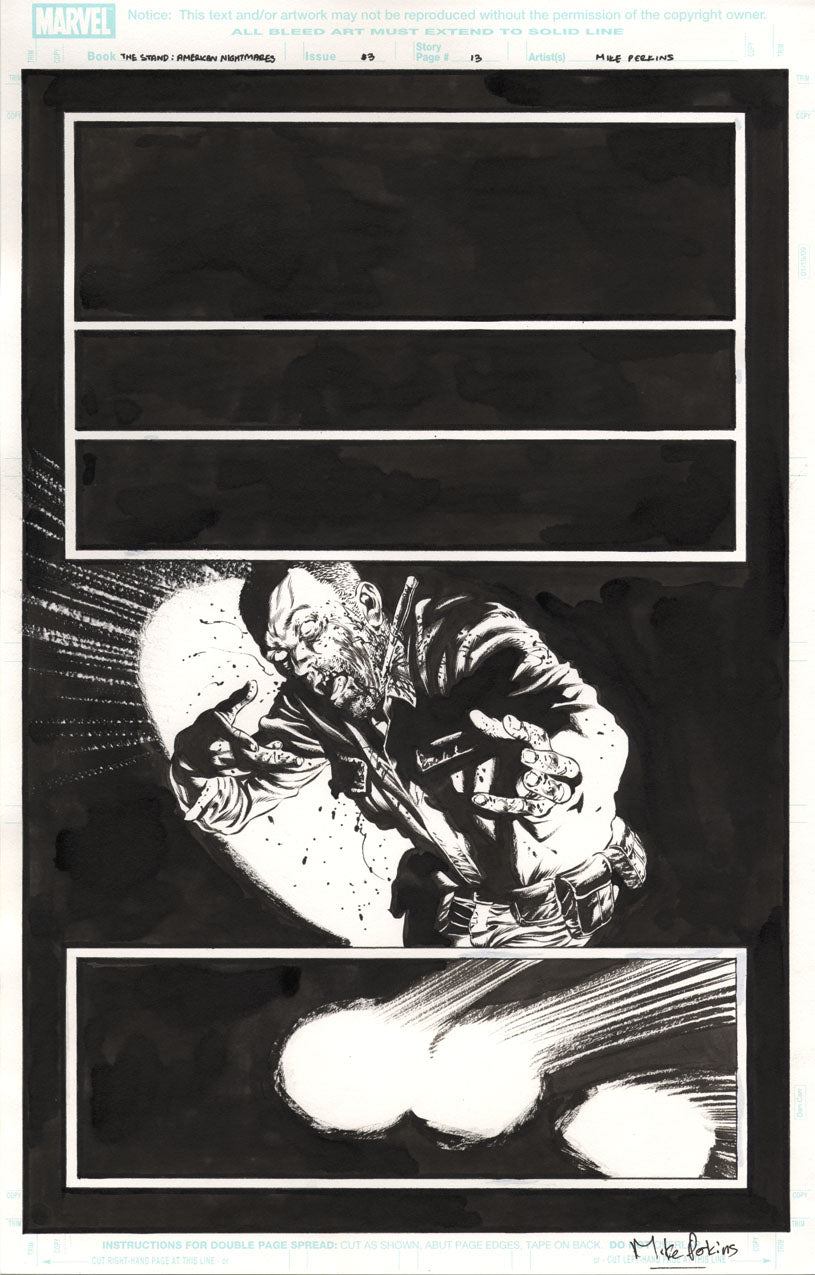The Stand: American Nightmares #3 p.13 - Lincoln Tunnel Issue!