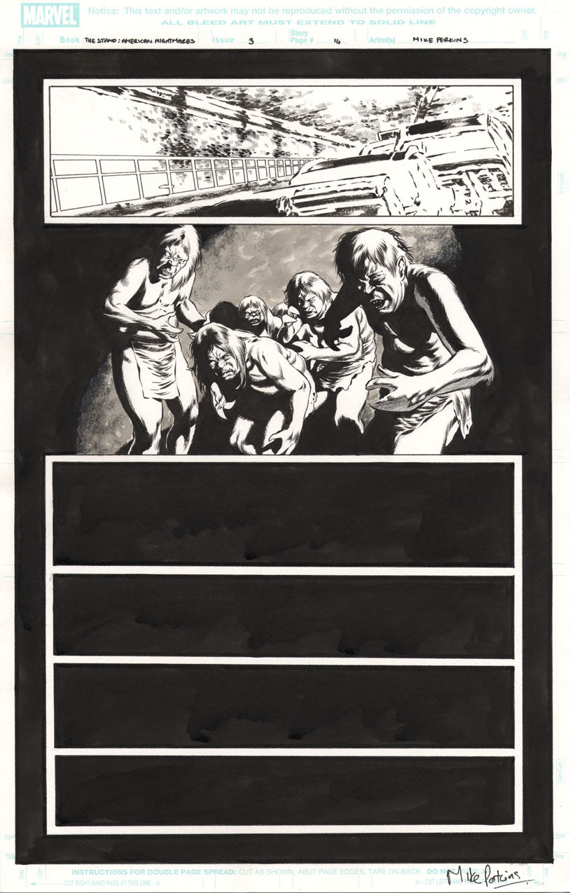 The Stand: American Nightmares #3 p.14 - Lincoln Tunnel Issue!