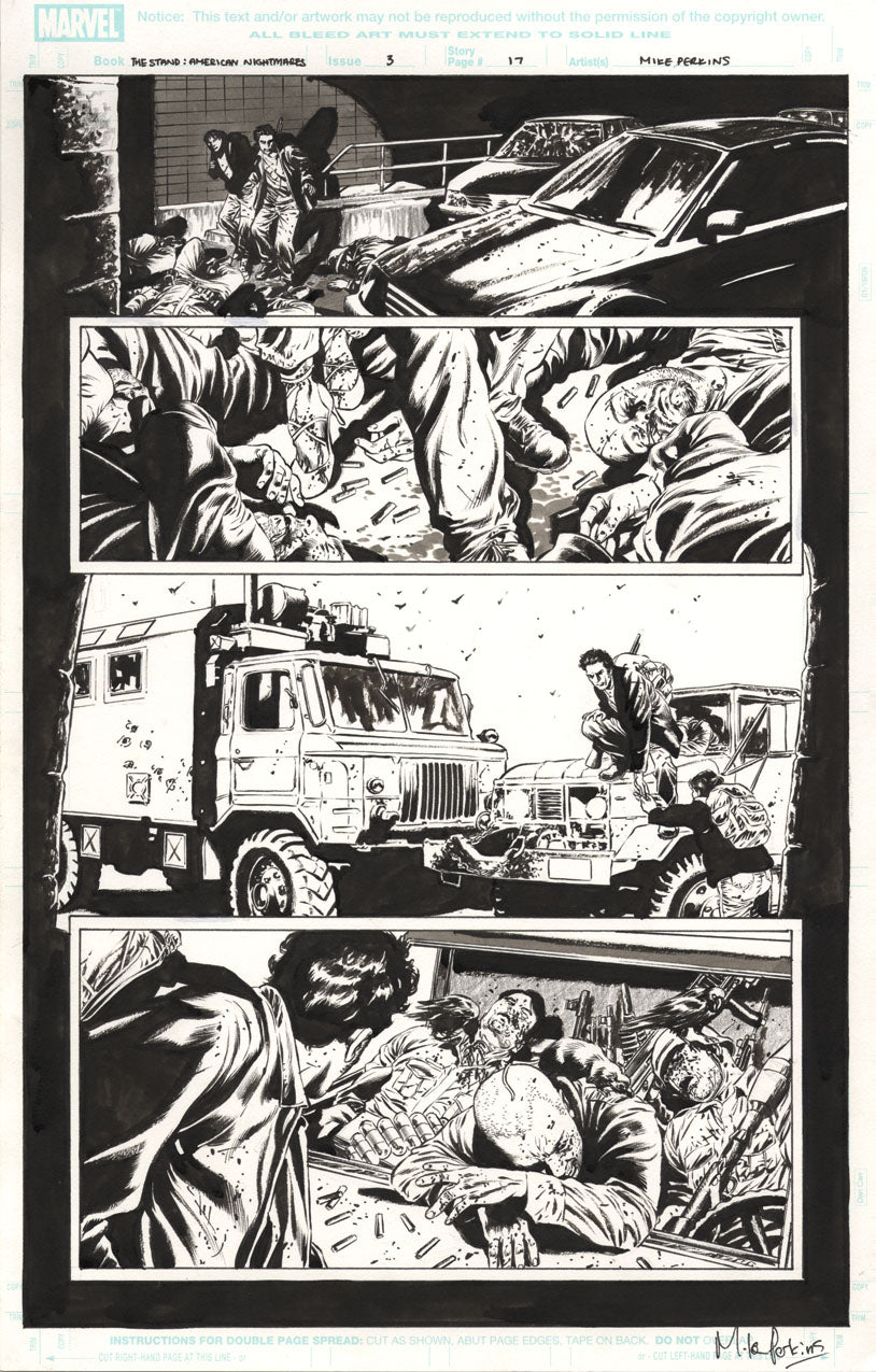 The Stand: American Nightmares #3 p.17 - Lincoln Tunnel Issue!
