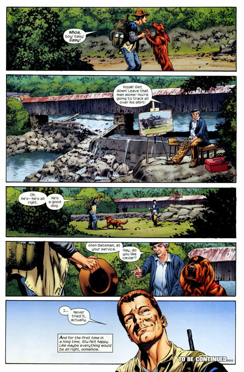 The Stand: American Nightmares #3 p.22 - 1st App. Glen Bateman