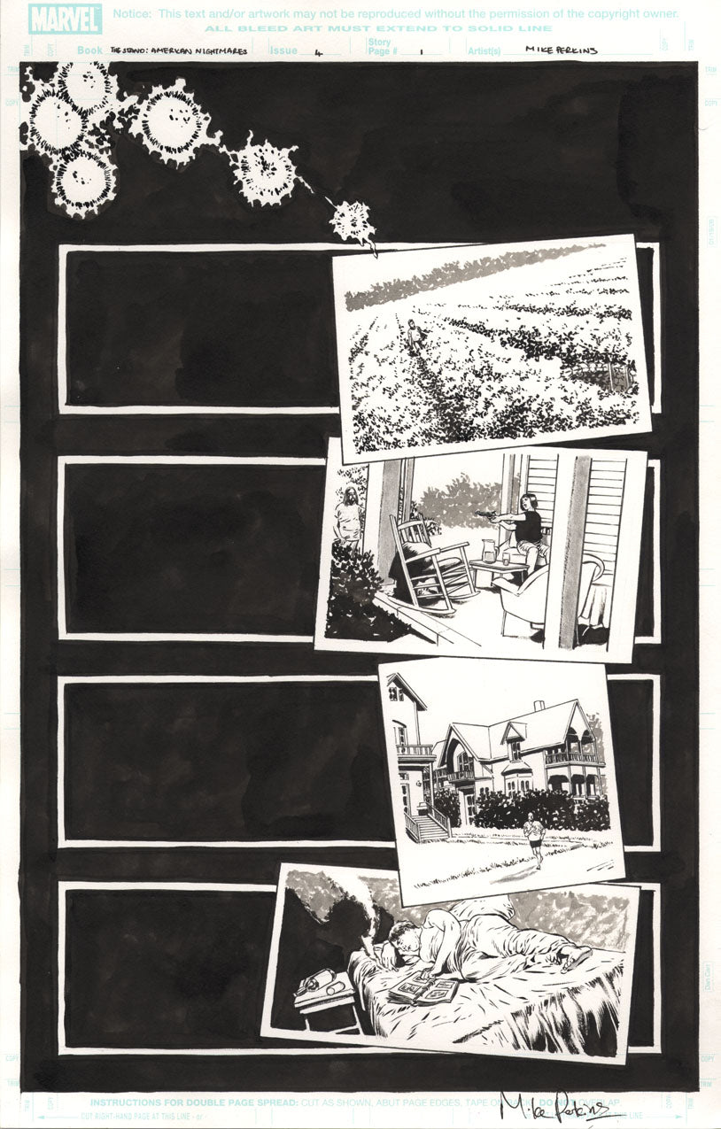 The Stand: American Nightmares #4 p.01 - Captain Trips Spreads!
