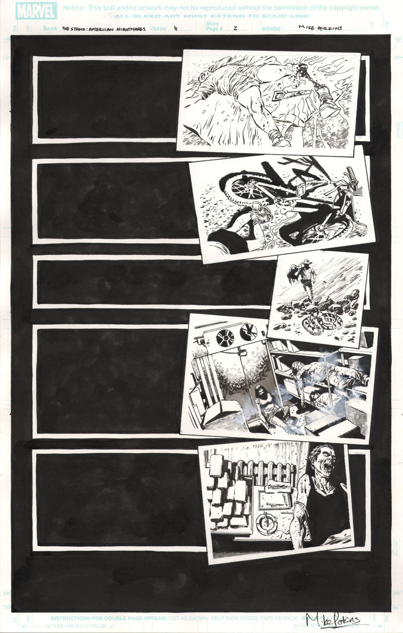 The Stand: American Nightmares #4 p.02 - Captain Trips Spreads!