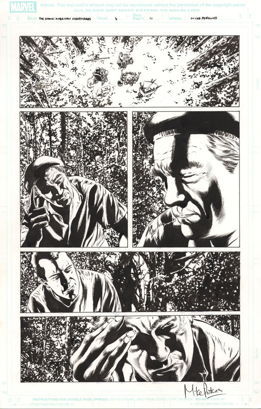 The Stand: American Nightmares #4 p.11 - Gorgeous Backgrounds!