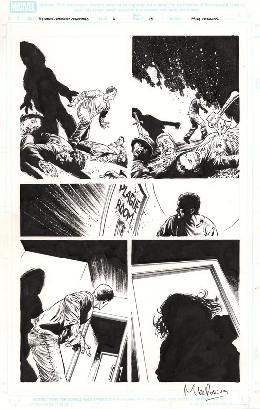 The Stand: American Nightmares #4 p.13 - The Dark Man!