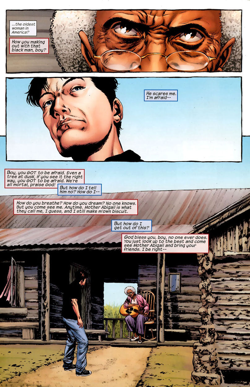 The Stand: American Nightmares #5 p.04 - 1st App. Mother Abigail (Dream)!