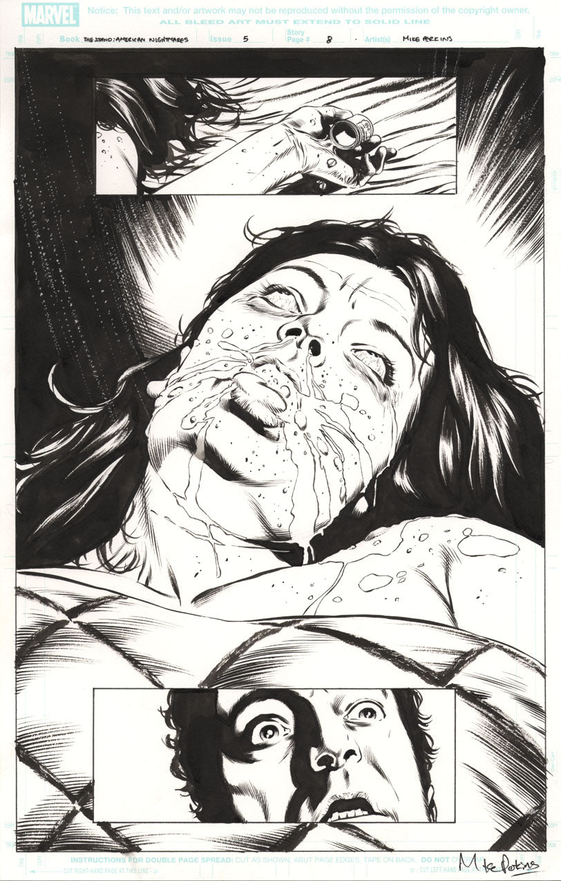 The Stand: American Nightmares #5 p.08 - Rita Dies Splash!