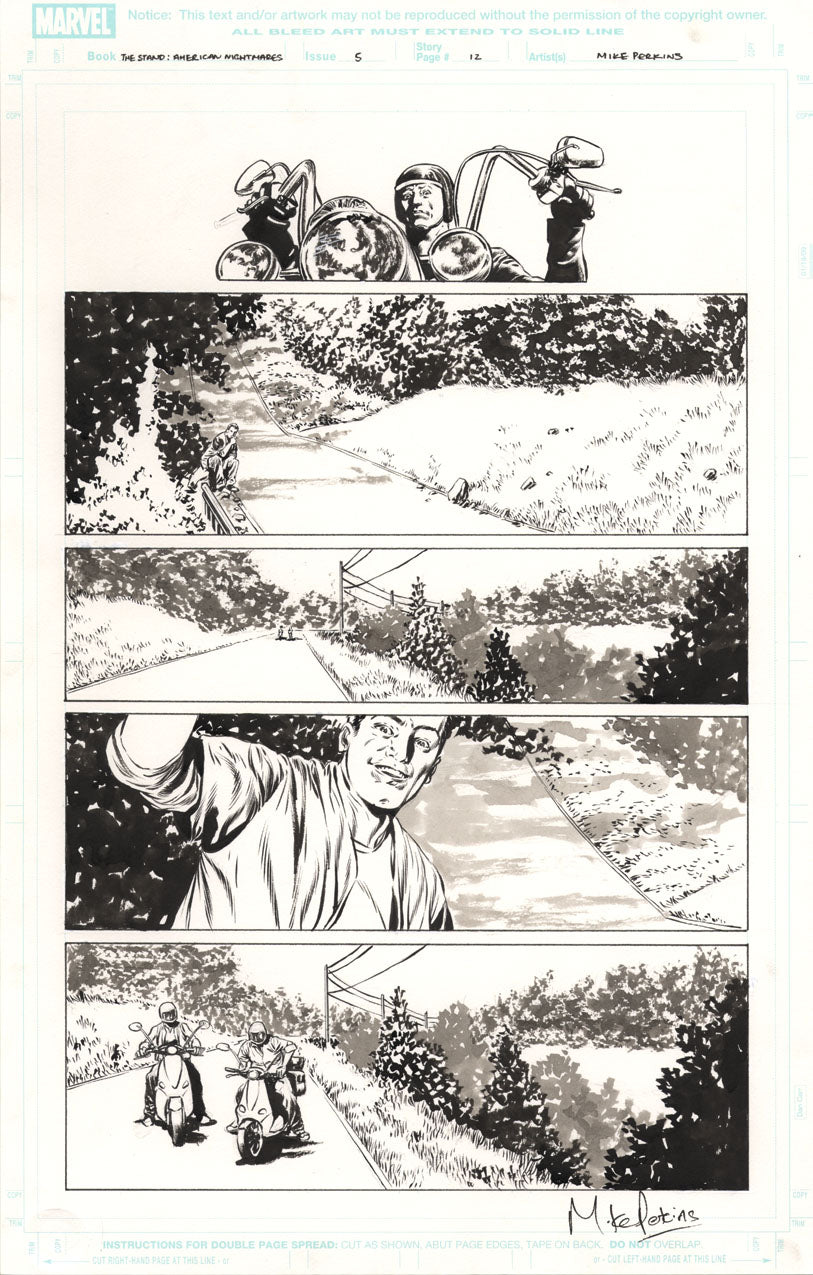The Stand: American Nightmares #5 p.12 - Stu, Frannie, Harold Triangle Begins!
