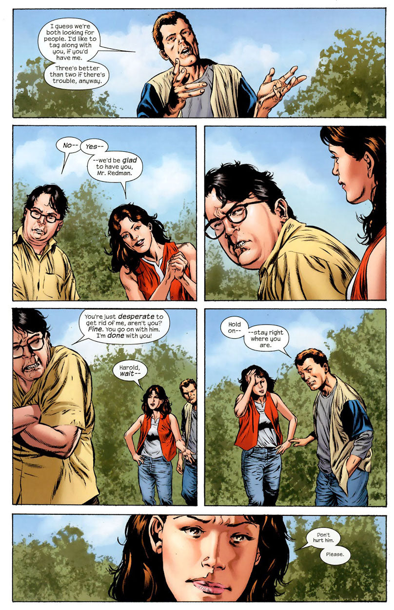 The Stand: American Nightmares #5 p.16 - Stu, Frannie, Harold Triangle Begins!