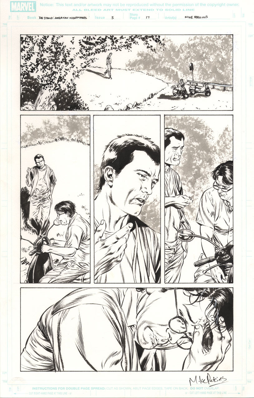 The Stand: American Nightmares #5 p.17 - Stu, Frannie, Harold Triangle Begins!