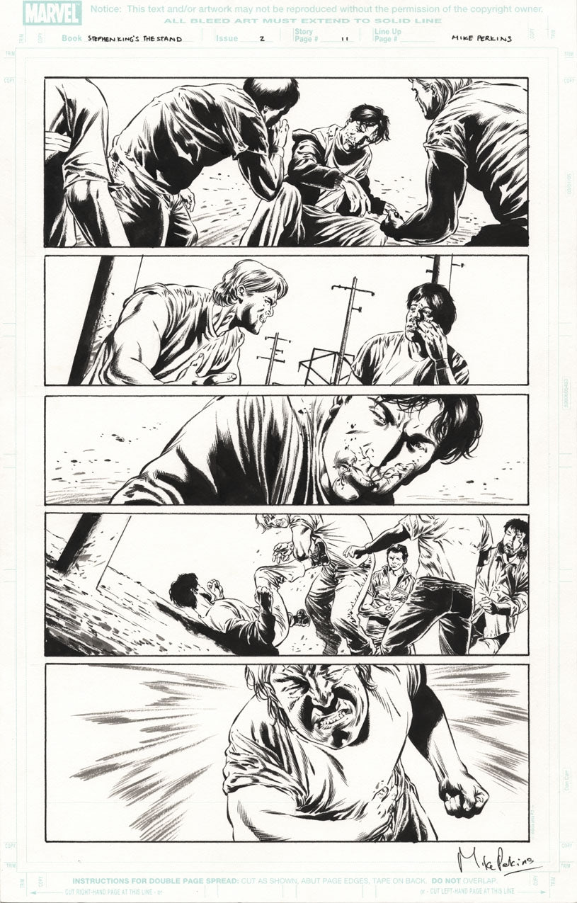 The Stand: Captain Trips #2 p.11 - 1st Nick Andros Scene