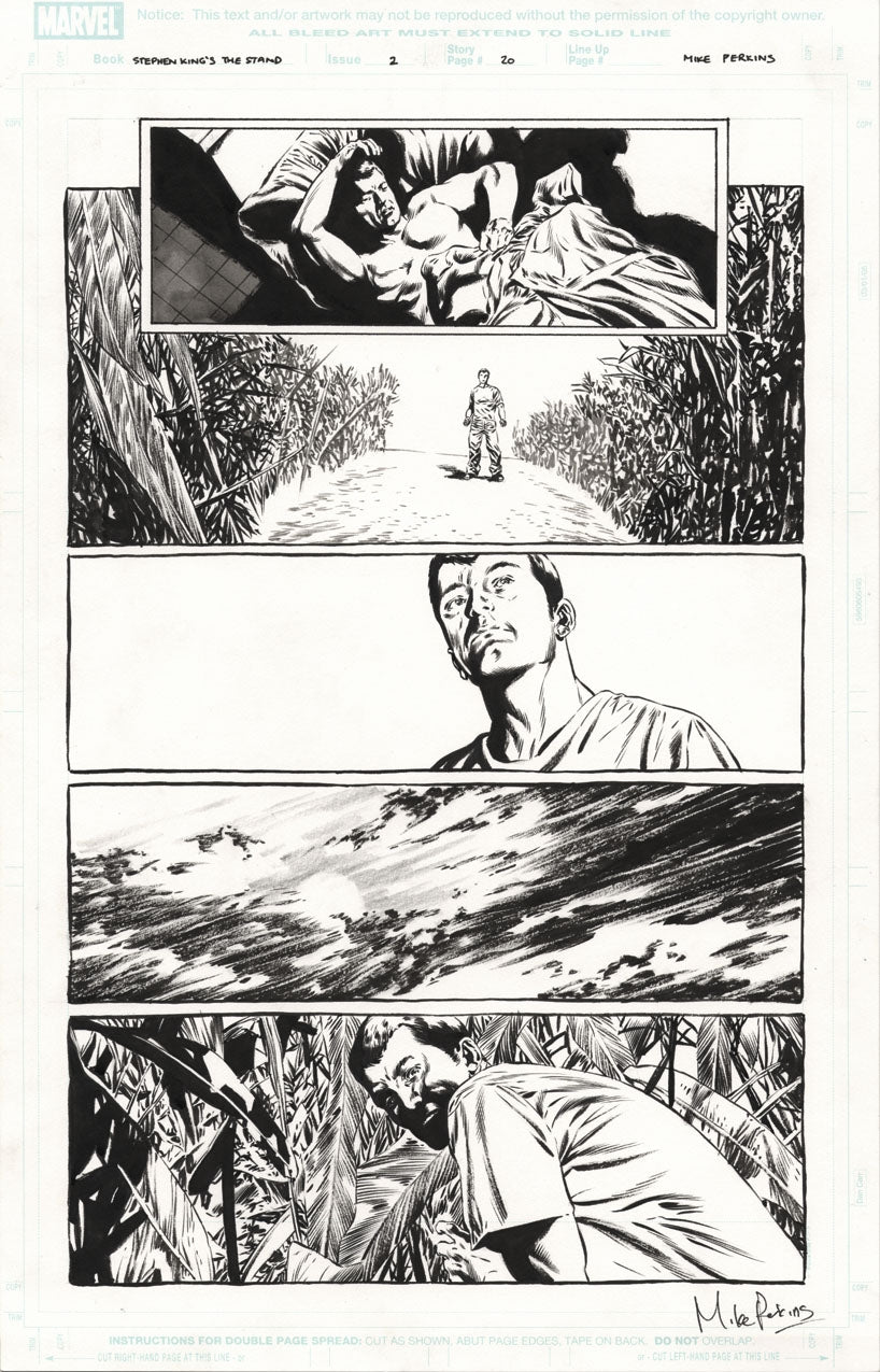 The Stand: Captain Trips #2 p.20 - Dreaming of Dark Man!