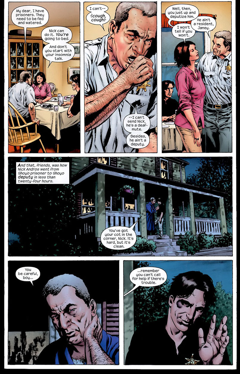 The Stand: Captain Trips #3 p.11 - Nick is Deputized !