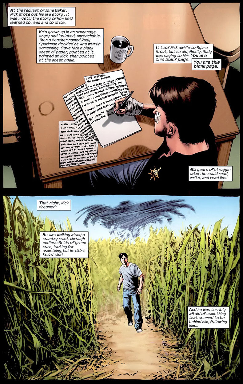 The Stand: Captain Trips #3 p.13 - Nick Senses the Dark Man!
