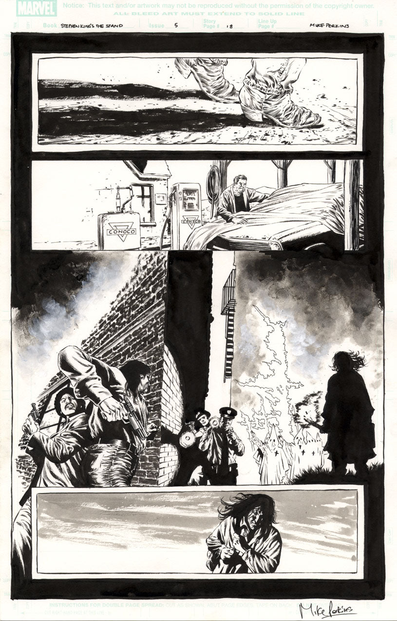 The Stand: Captain Trips #5 p.18 - Dark Man Origins !