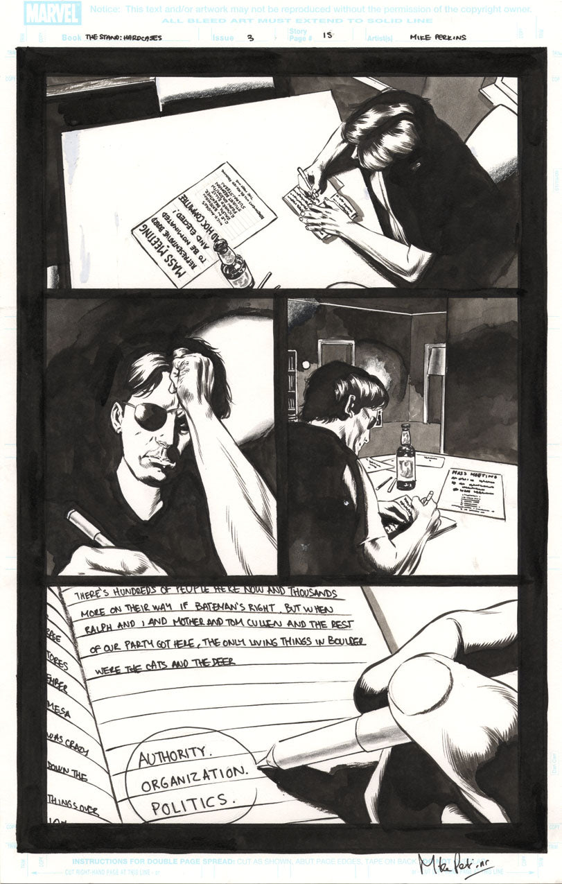 The Stand: Hardcases #3 p.15 - Nick Andros!