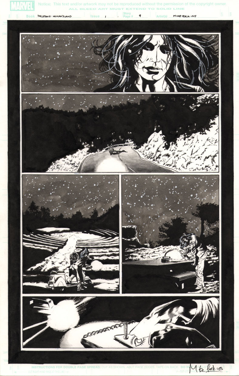 The Stand: No Man's Land #1 p.09 - Nadine!