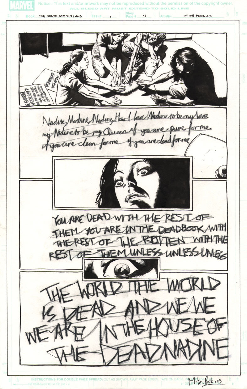 The Stand: No Man's Land #1 p.11 - Nadine!