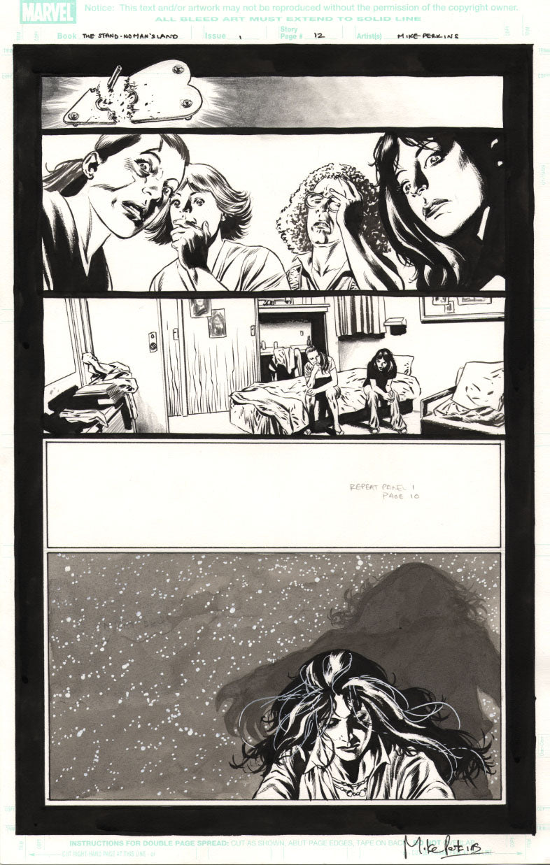 The Stand: No Man's Land #1 p.12 - Nadine!