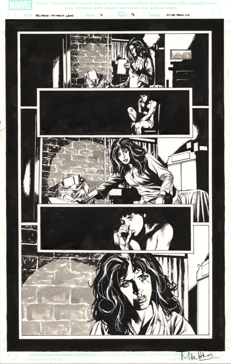 The Stand: No Man's Land #2 p.14 - Nadine!