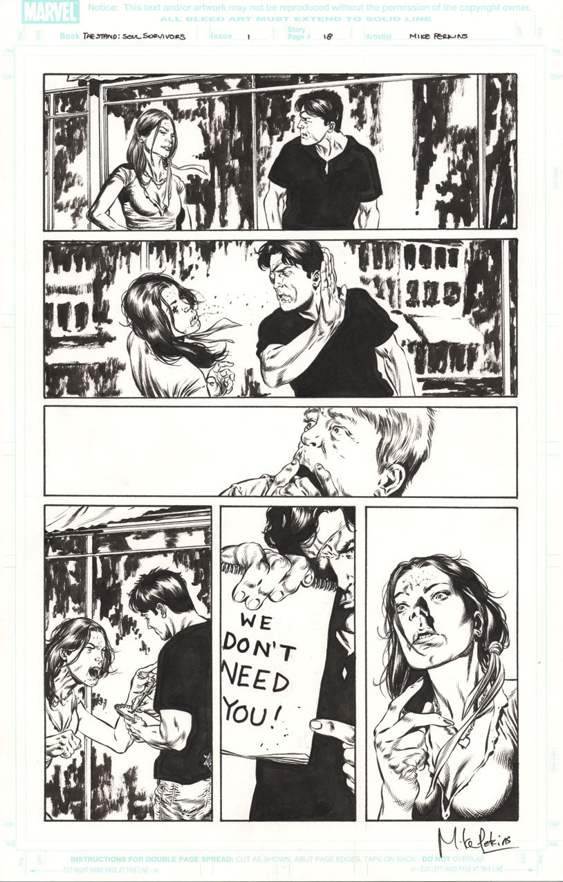 The Stand: Soul Survivors #1 p.18 - Julie Lawry!