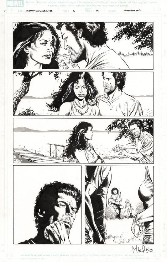 The Stand: Soul Survivors #2 p.18 - 1st App. Lucy Swann(cameo)!