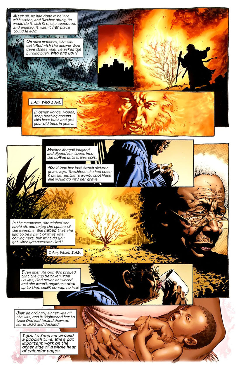 The Stand: Soul Survivors #4 p.02 - 1st Physical App. M. Abigail!