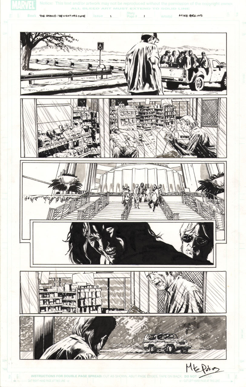 The Stand: The Night Has Come #1 p.01 - The Dark Man!