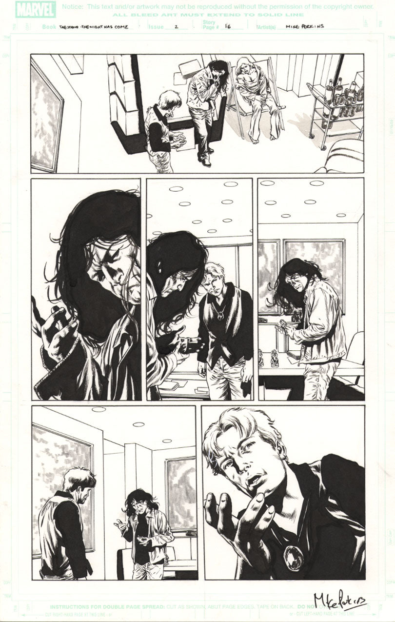 The Stand: The Night Has Come #2 p.16 - The Dark Man!
