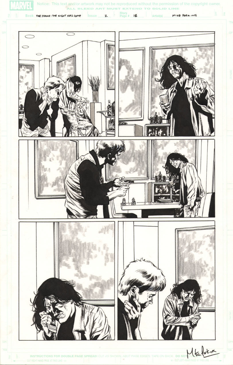 The Stand: The Night Has Come #2 p.18 - The Dark Man!