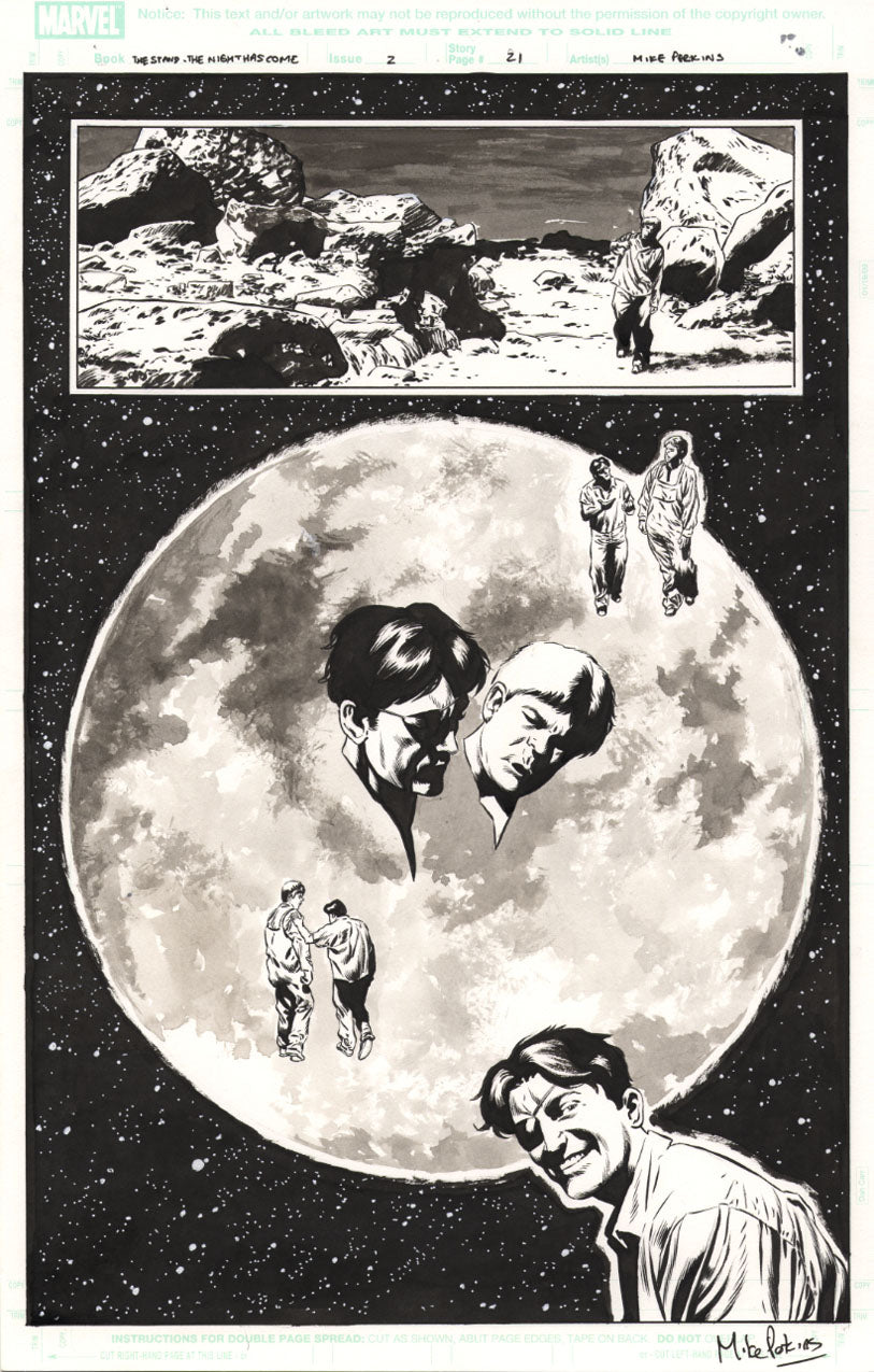 The Stand: The Night Has Come #2 p.21 - M-o-o-n Spells Moon!