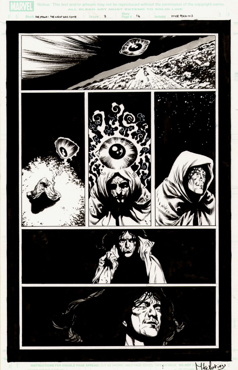 The Stand: The Night Has Come #3 p.14 - The Dark Man!