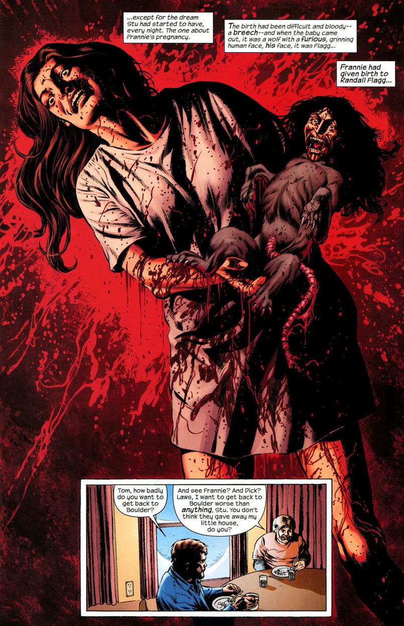 The Stand: The Night Has Come #5 p.16 - Horrific Splash!