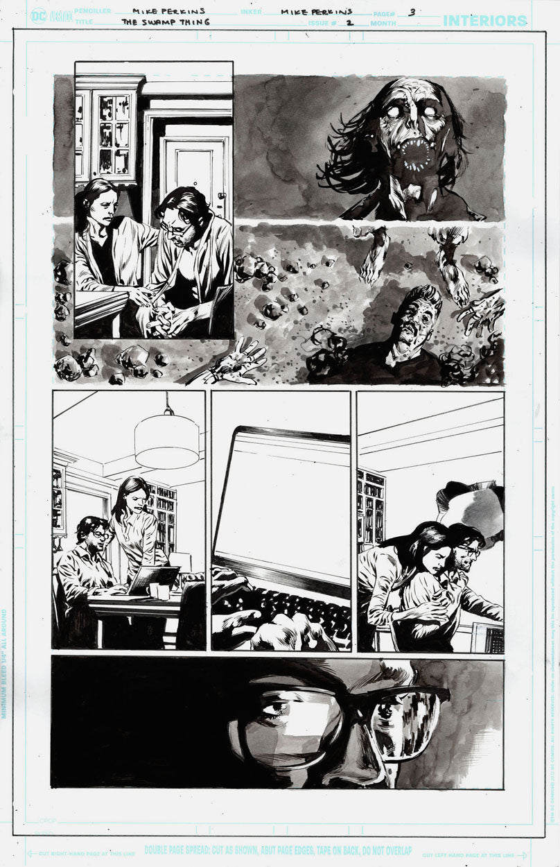 The Swamp Thing #2 p.03 - Pale Wanderer!