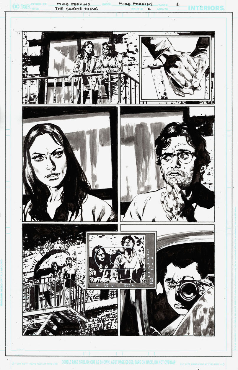 The Swamp Thing #2 p.06 - Jennifer & Levi!