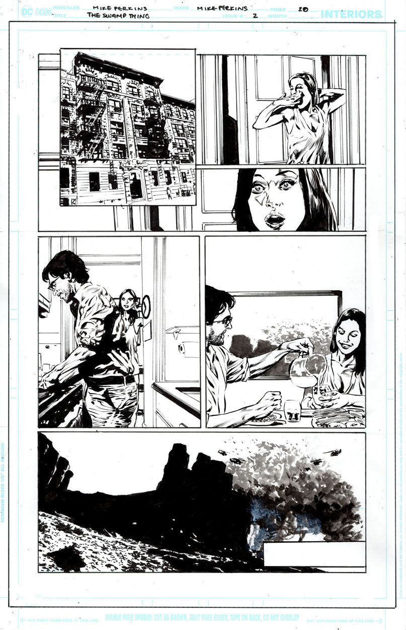 The Swamp Thing #2 p.20 - Levi & Jennifer