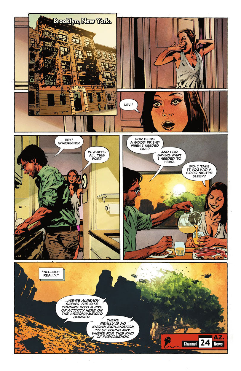 The Swamp Thing #2 p.20 - Levi & Jennifer